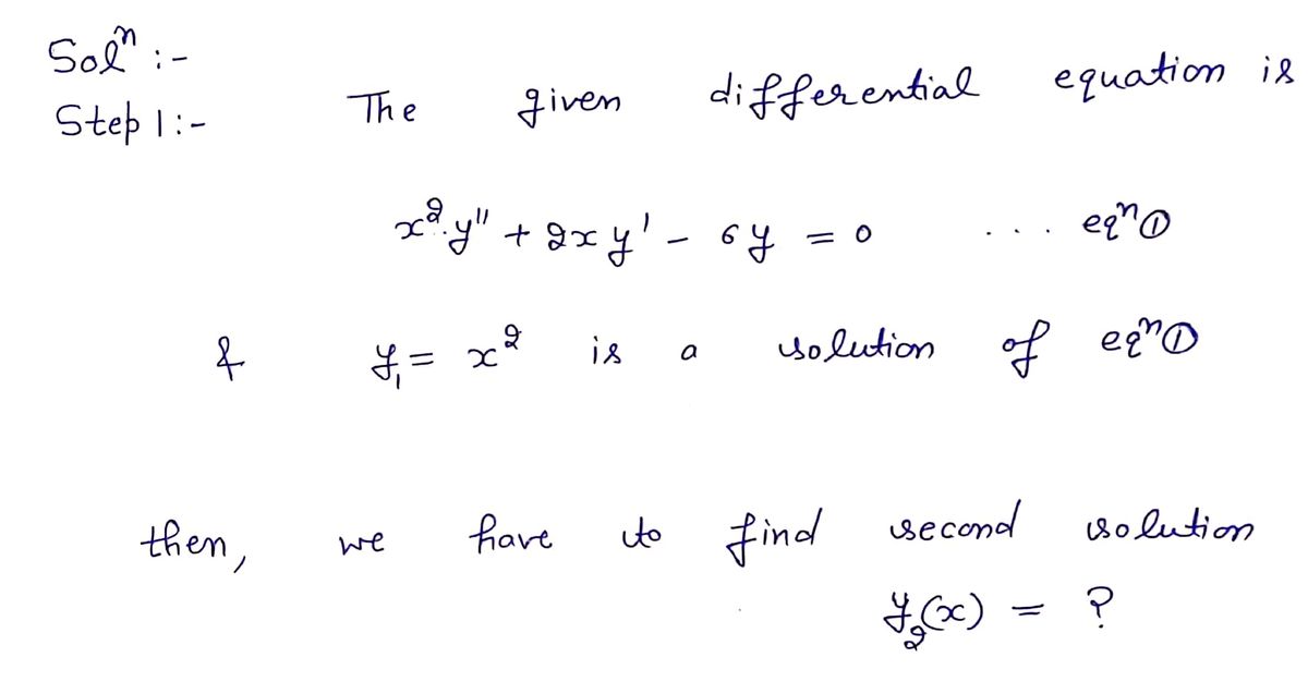 Advanced Math homework question answer, step 1, image 1